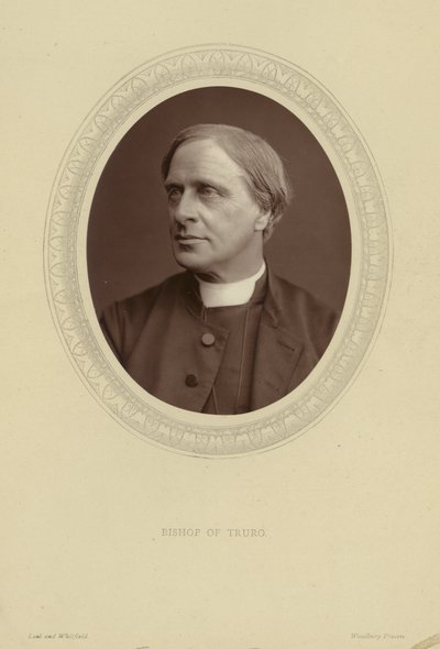 Portrait of Edward Benson, Bishop of Truro by Lock and Whitfield